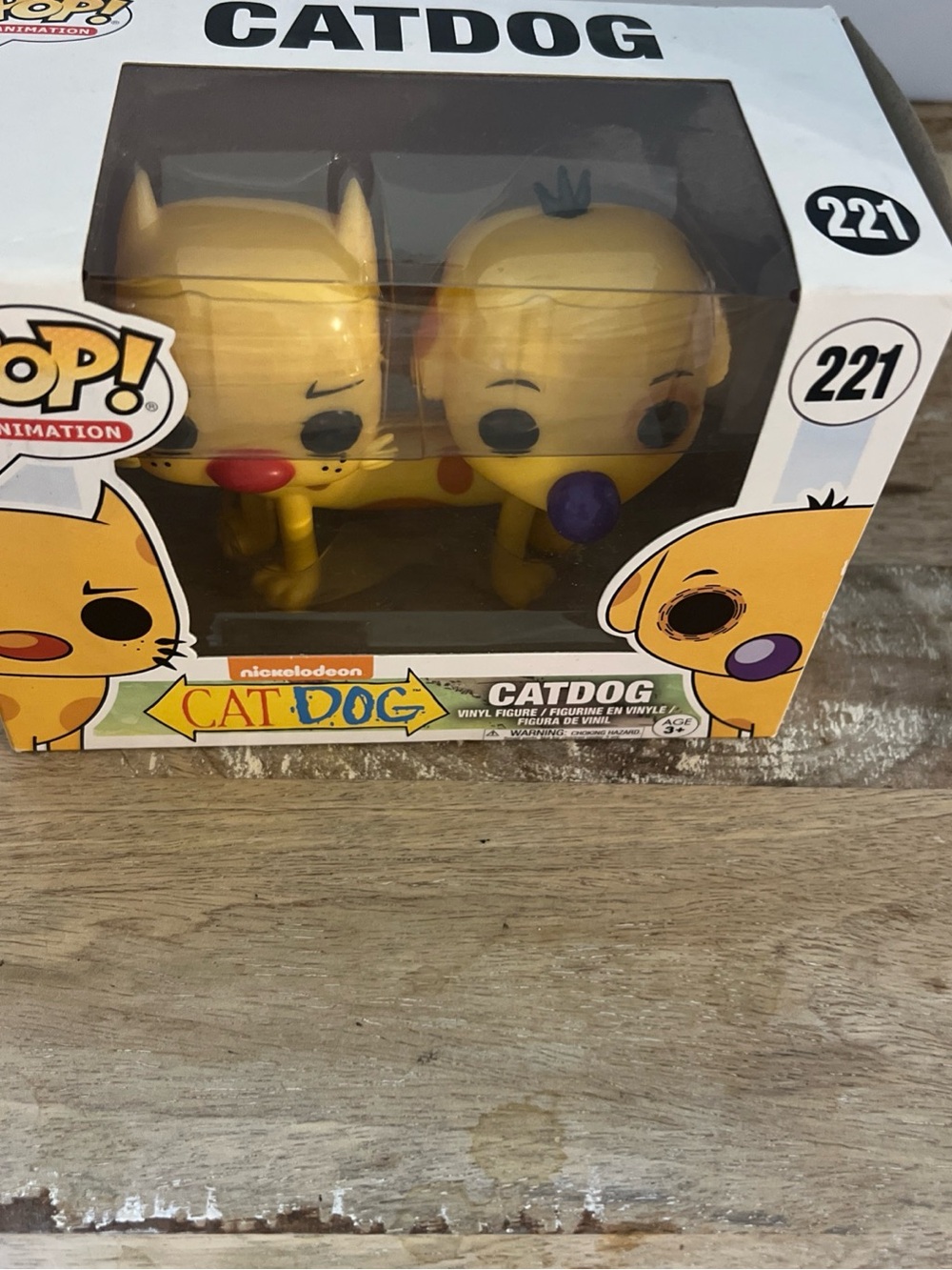 Funko Yellow CatDog Pop! Vinyl Figure - Dual Character